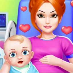 Icône de Garderie Bébé Princesse